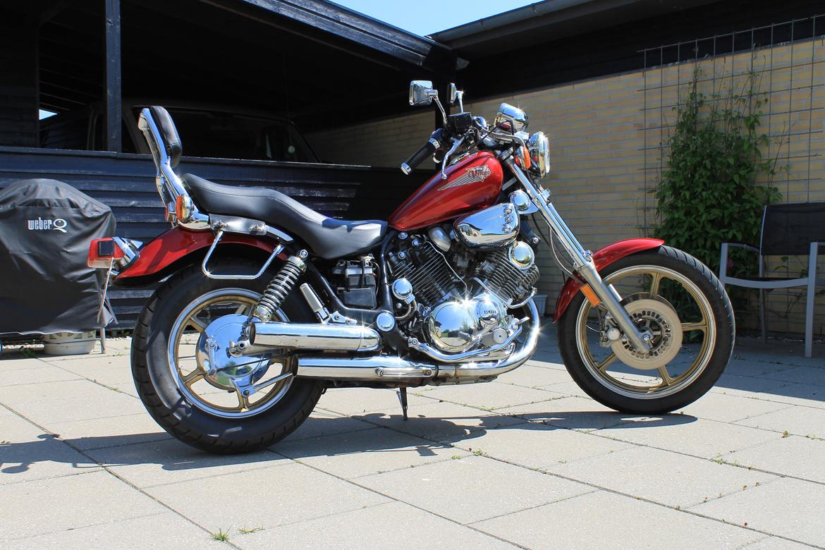 Yamaha Virago 1100 gold  billede 6