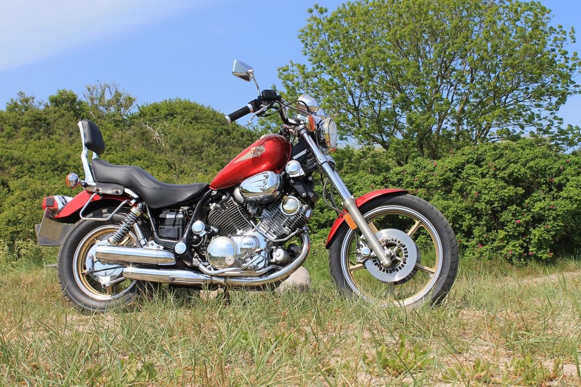 Yamaha Virago 1100 gold  billede 9
