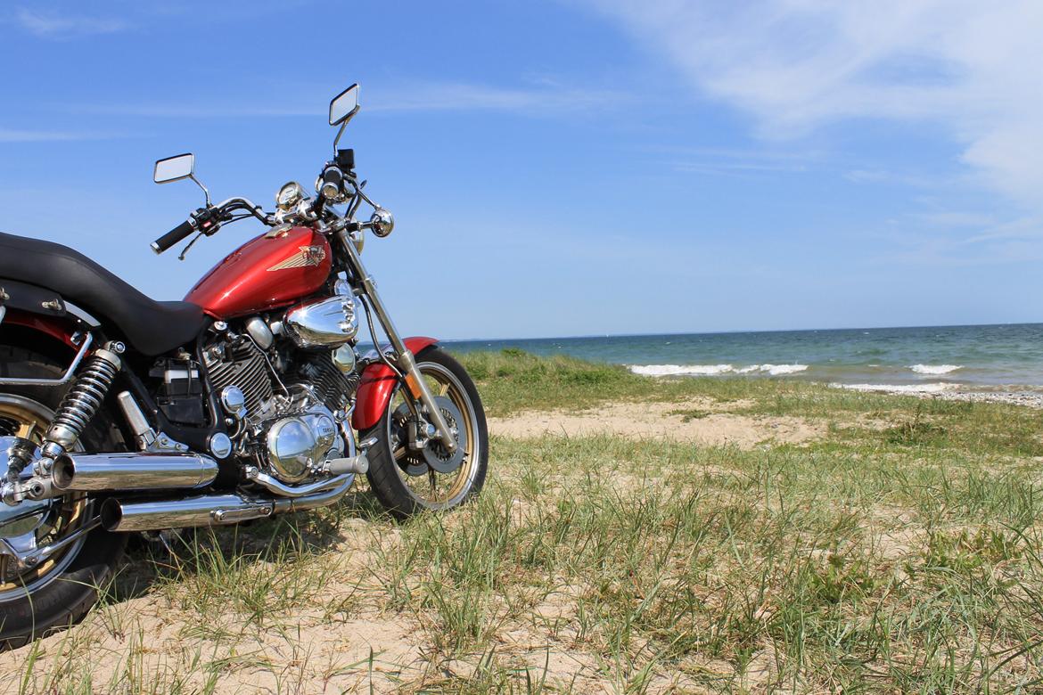 Yamaha Virago 1100 gold  billede 12