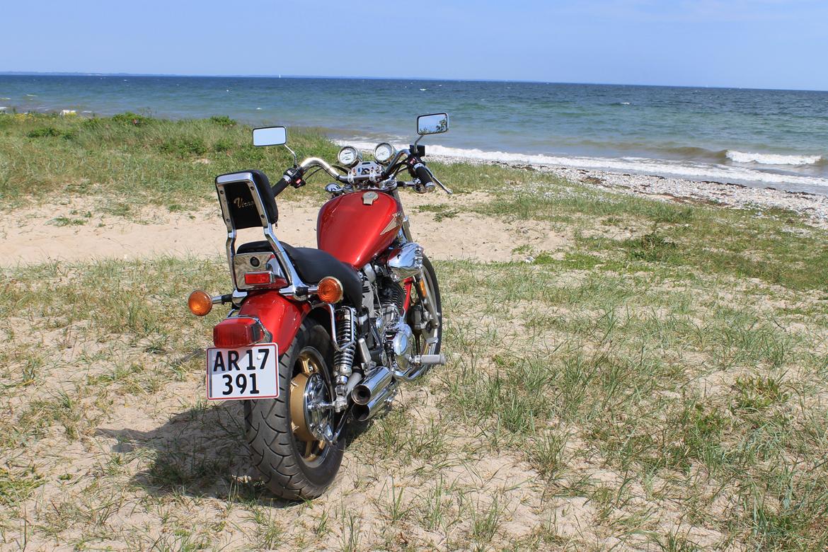 Yamaha Virago 1100 gold  billede 14