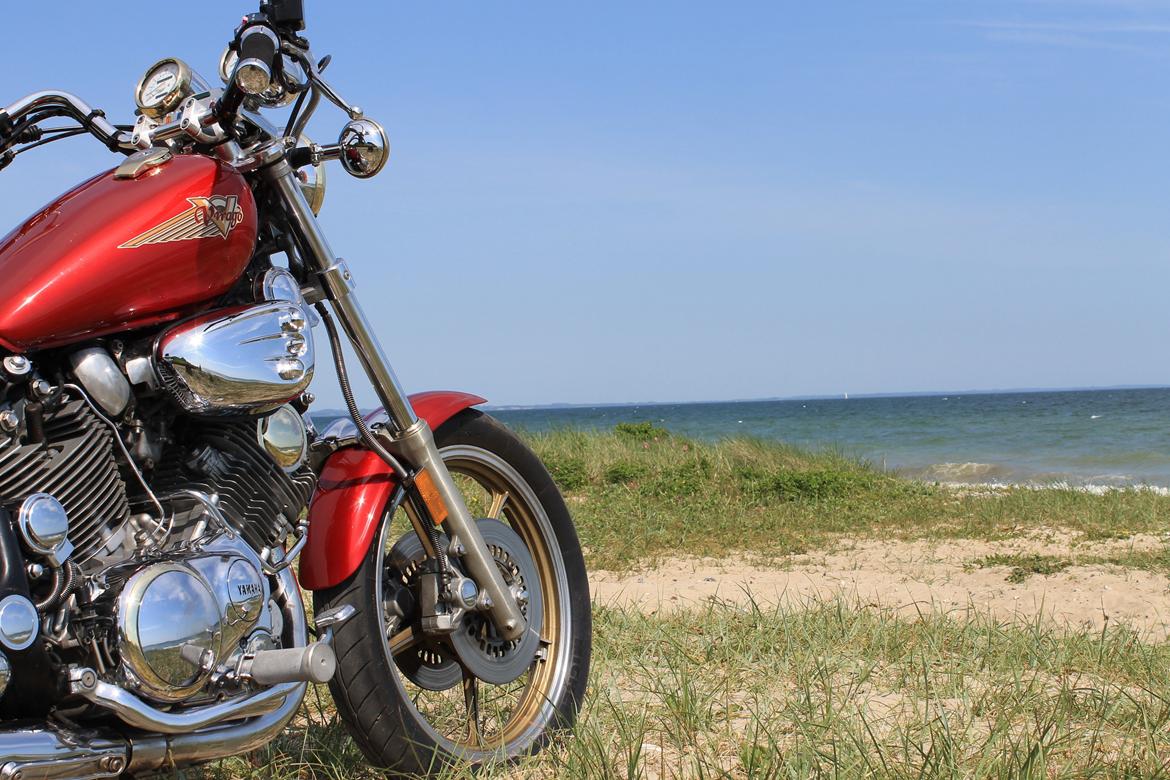 Yamaha Virago 1100 gold  billede 13