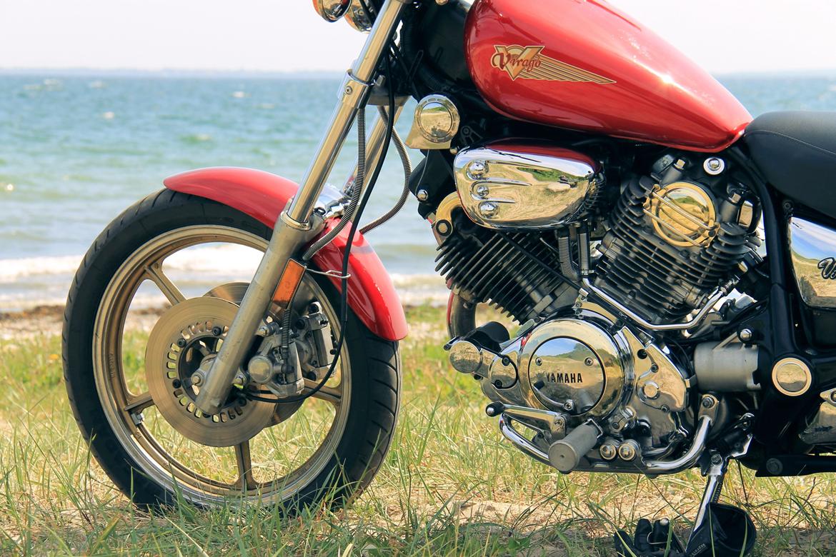 Yamaha Virago 1100 gold  billede 19