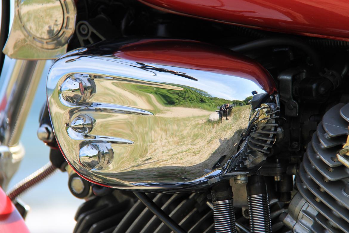 Yamaha Virago 1100 gold  billede 24