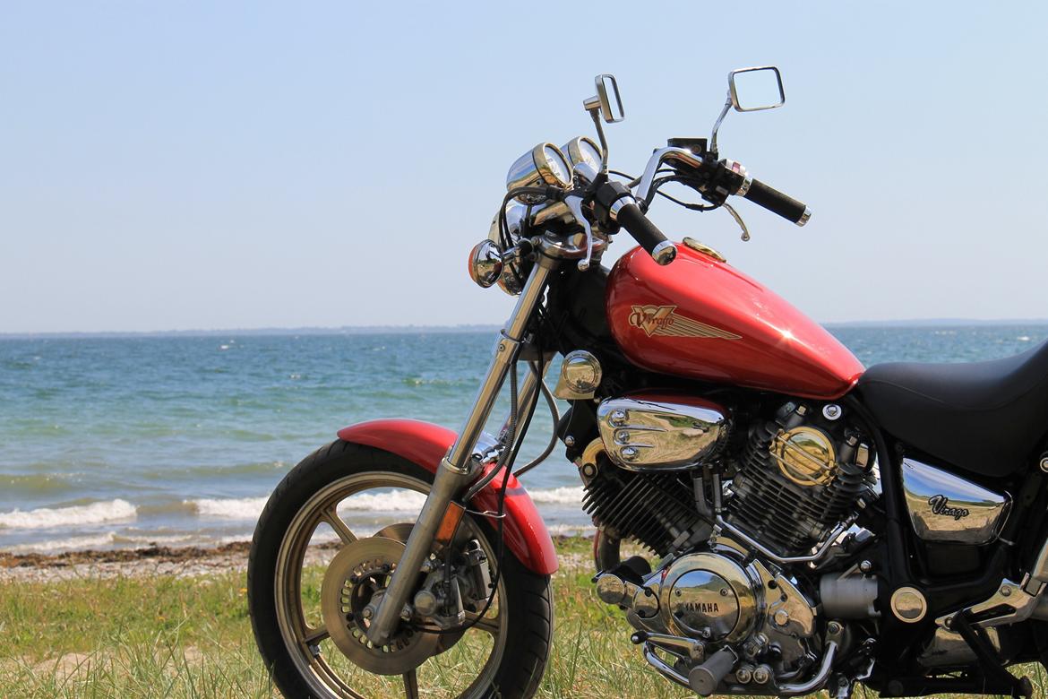 Yamaha Virago 1100 gold  billede 18