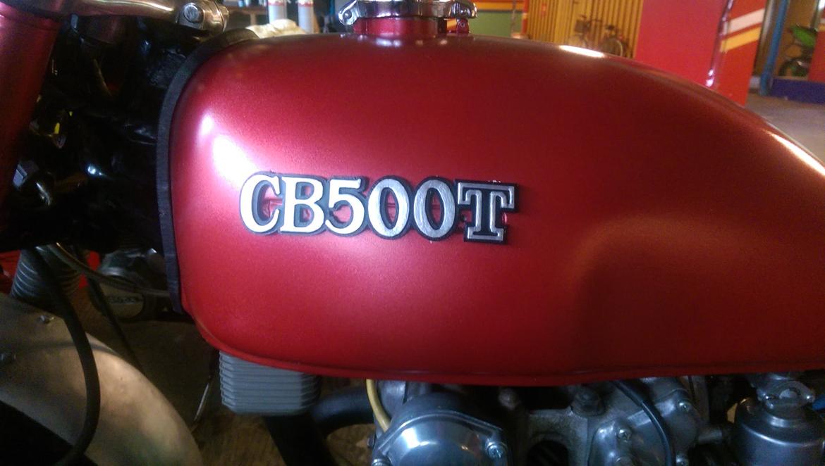 Honda CB500T (SOLGT) - 3D printet logo. billede 26