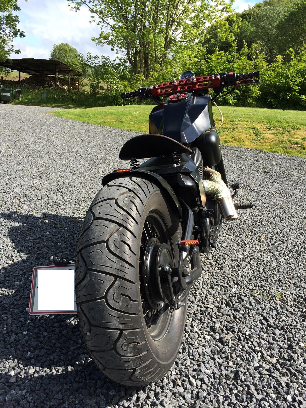 Honda Vt 600 custom bobber billede 7