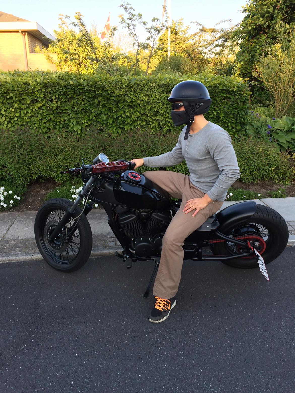 Honda Vt 600 custom bobber billede 10