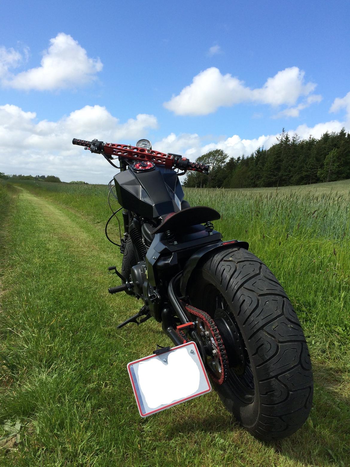 Honda Vt 600 custom bobber billede 3