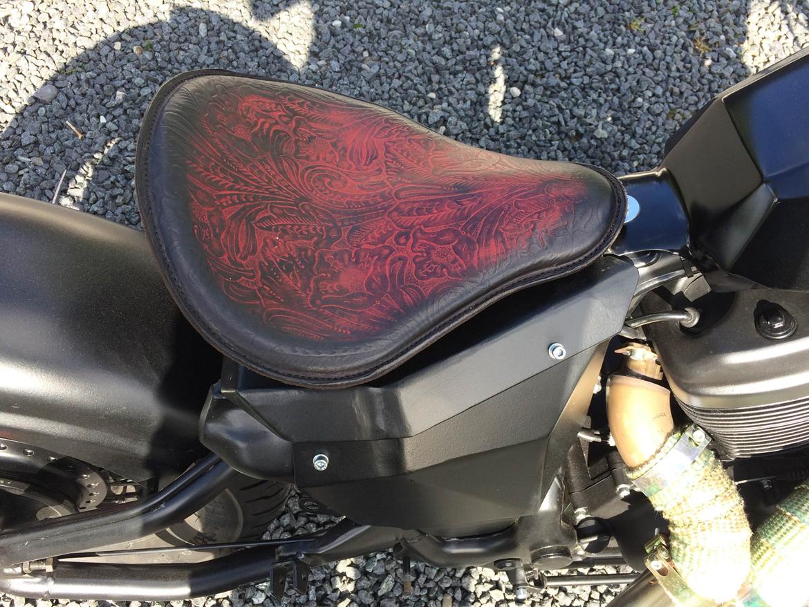 Honda Vt 600 custom bobber - Sick ass bobber seat! billede 13