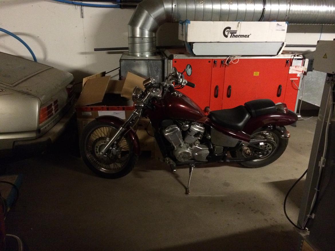 Honda Vt 600 custom bobber - Før renovation billede 15