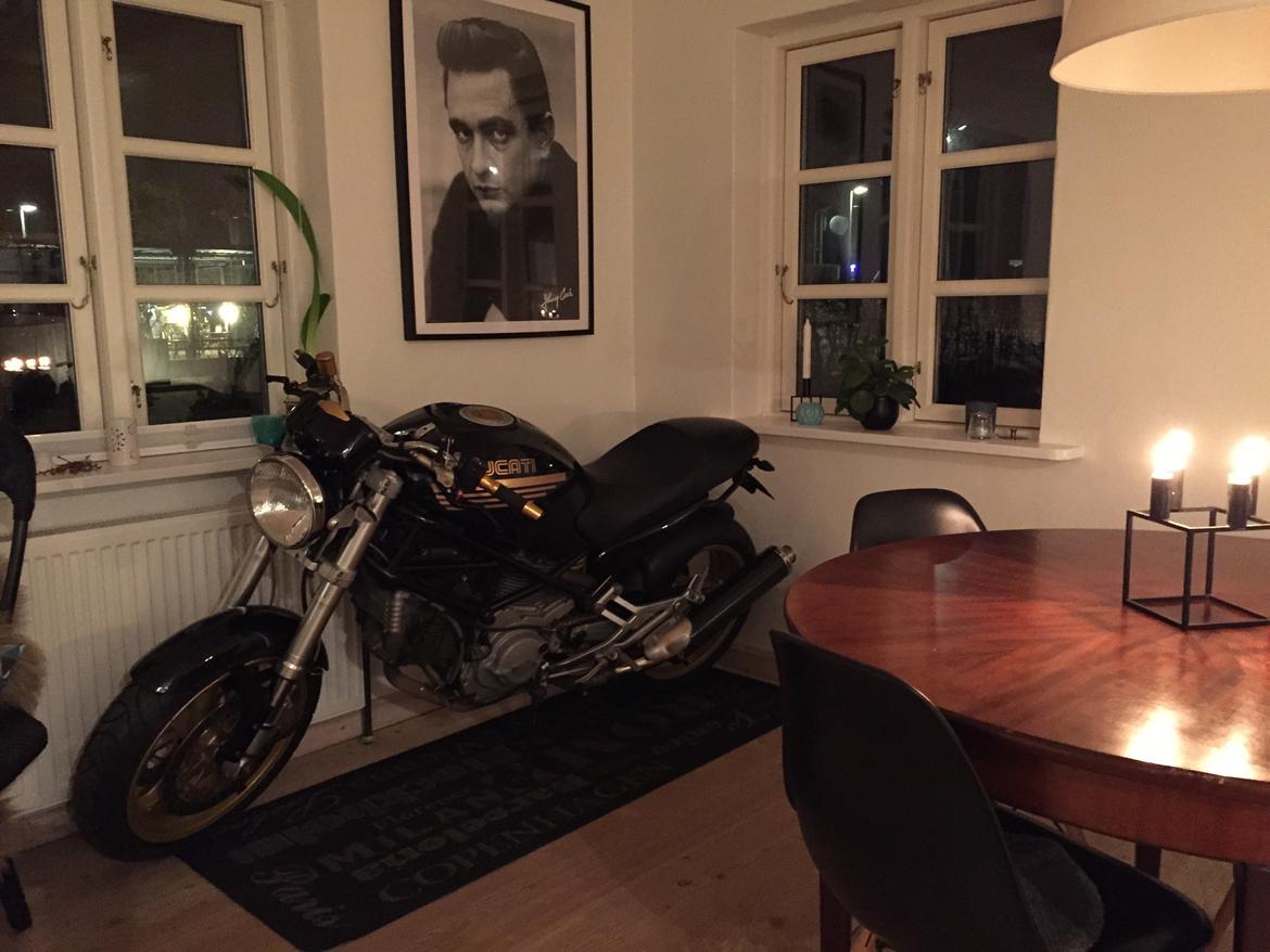 Ducati Monster 900 Dark ie - Vinterhi billede 3