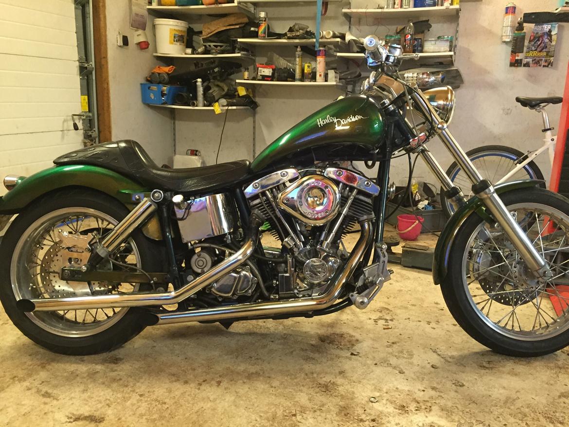 Harley Davidson FLH billede 1