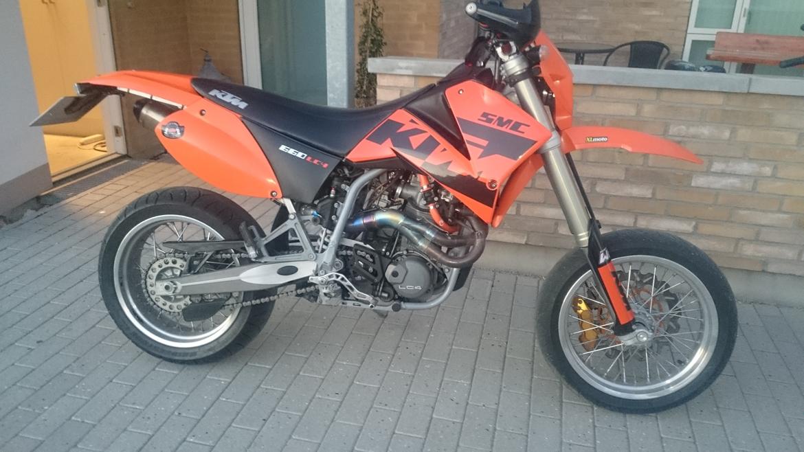 KTM 660 Smc Solgt  billede 1