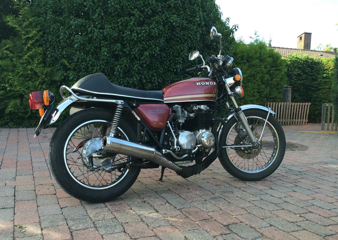 Honda CB 550 - Edition 2 - Som den så ud da jeg købte den i sommeren 2014 billede 15