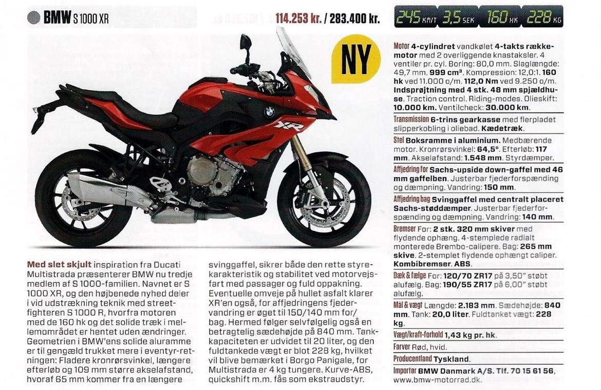 BMW S 1000 XR "QUARK" - MC Revyen 2015 billede 35