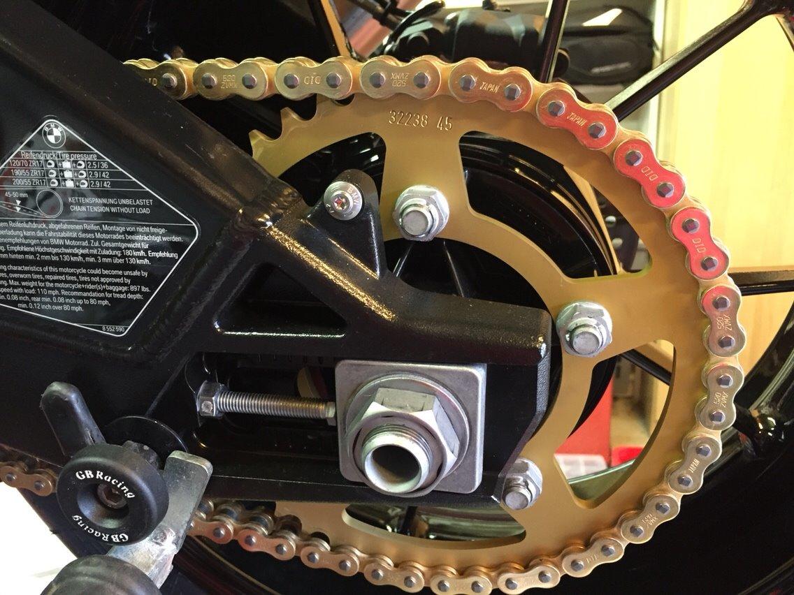 BMW S1000RR "HP" (0D10 - K46/12) - D.I.D 520 chain and AR sprocket. billede 33