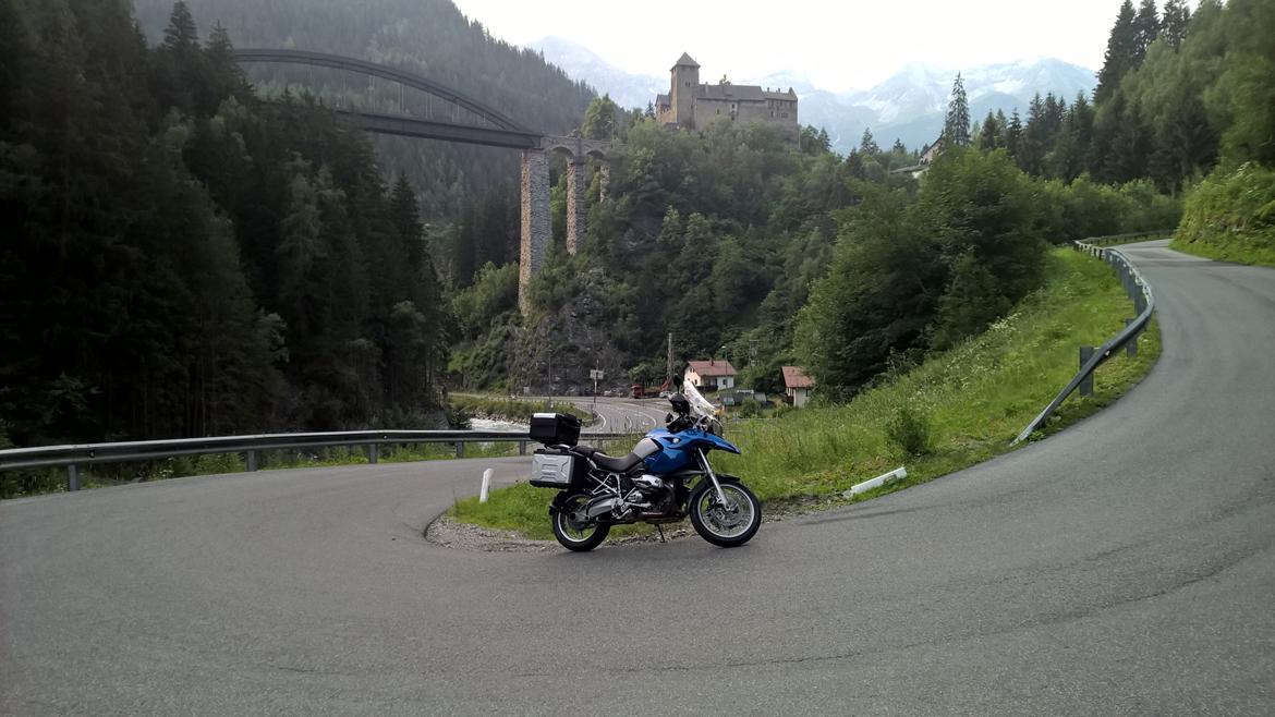 BMW R 1200 GS Lupin Blau Solgt - Motorrad Days  2015 5-7 juli afstikker aften touring til Østrig på den varmeste dag 40,5 grader Hot 4,5 liter vædske til piloten den dag. billede 6