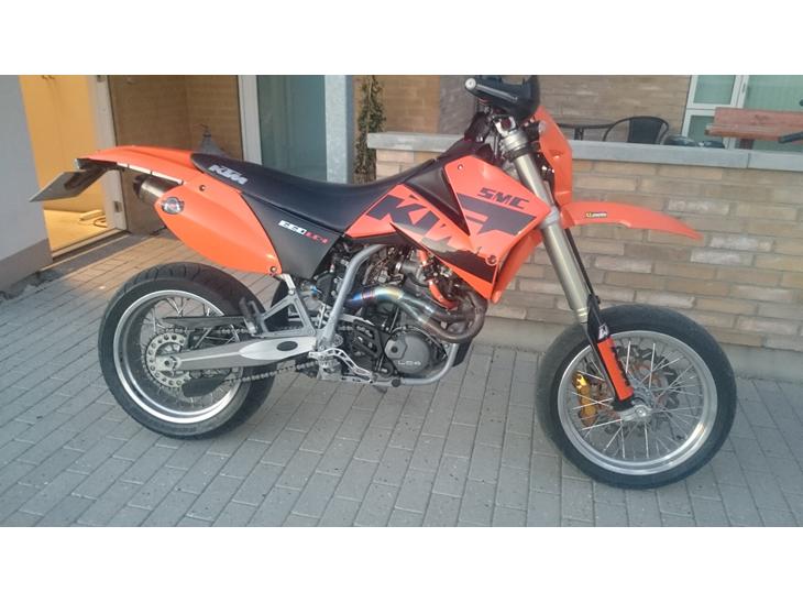 KTM 660 Smc Solgt  billede 1