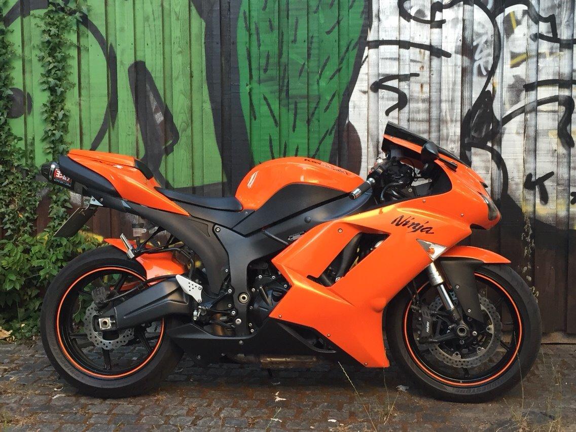 Kawasaki Ninja ZX6R billede 1