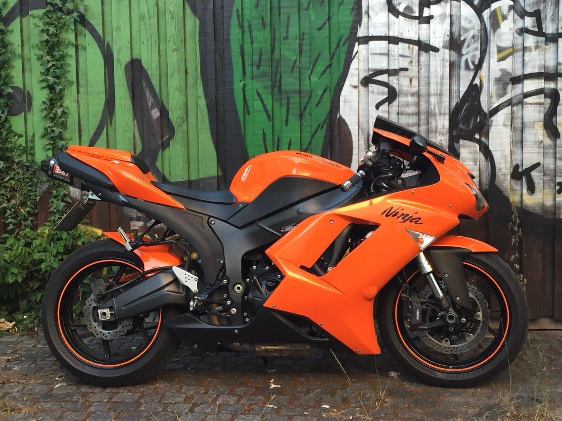 Kawasaki Ninja ZX6R billede 8