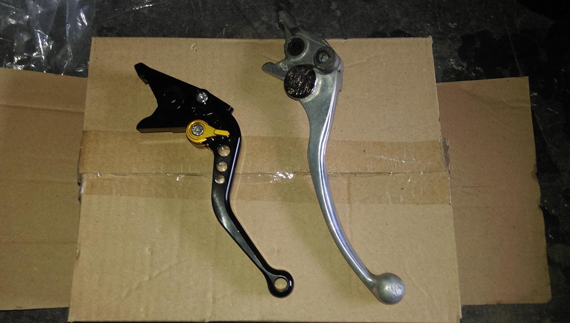 Suzuki GS 500E - gamle greb kontra nye.  billede 11