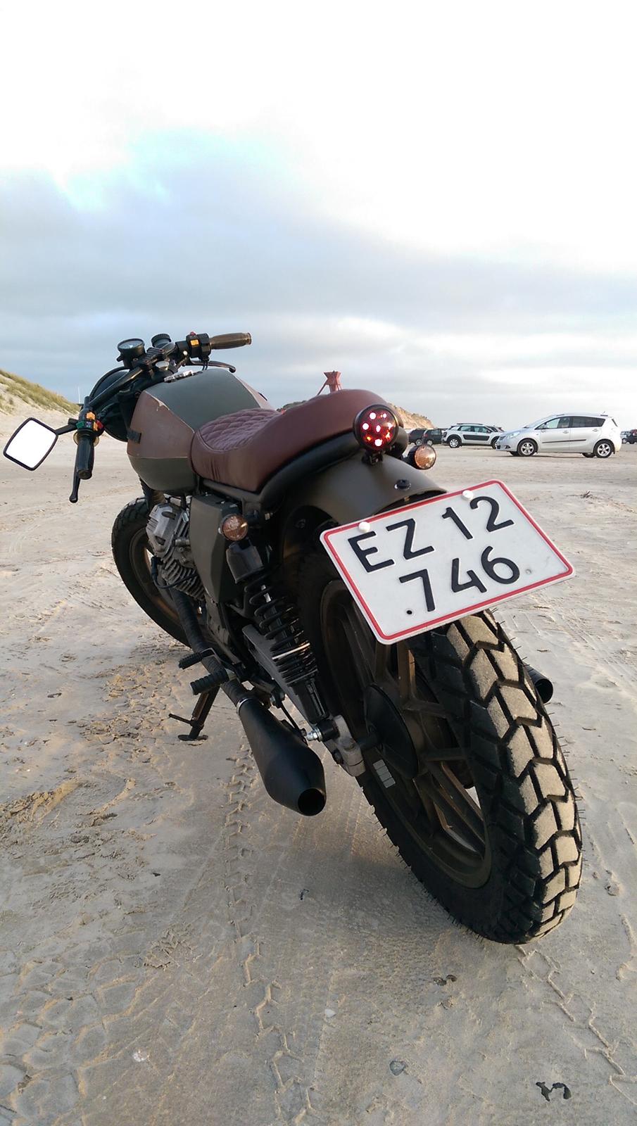 Moto Guzzi V50 NATO Cafe/Bratstyle. billede 6