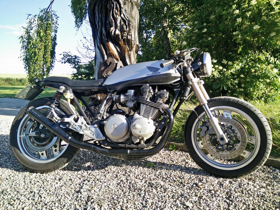 Honda CB900F Bol D'or aka Perlen - Ny marving udstødning billede 6