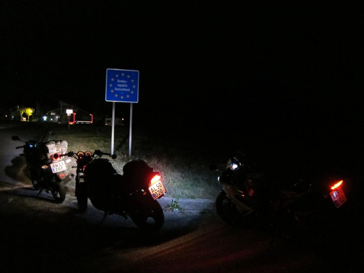 Honda CBF 125 - Ved den tyske grænse i Juli 2015 billede 14