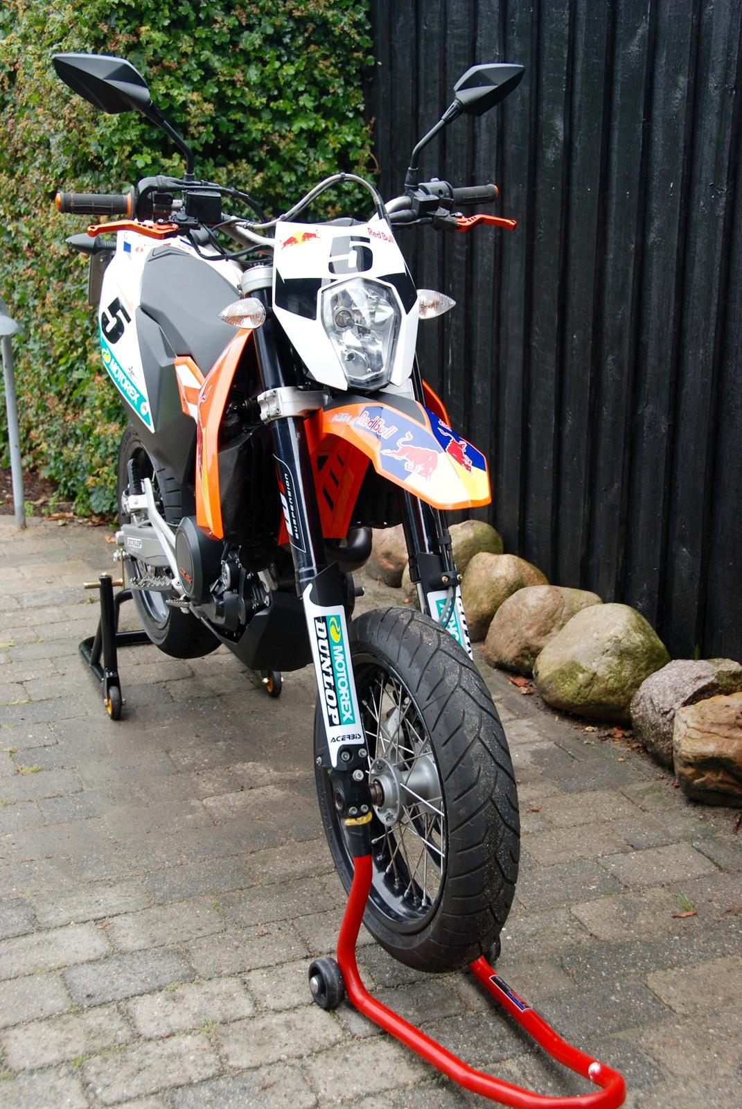 KTM SMC 690 - Hvid maske. billede 7