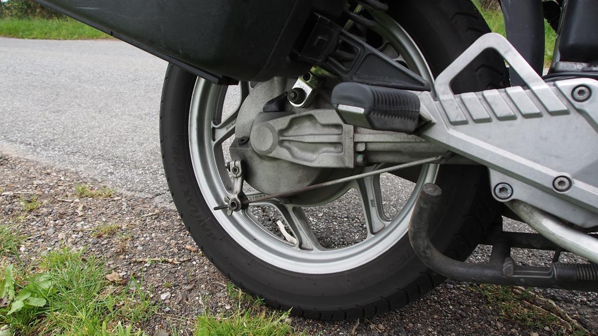 BMW K75C - Kardan og bremsetromle. Der er ingen nævneværdig kardanreaktion, som på min gamle cx'er billede 13