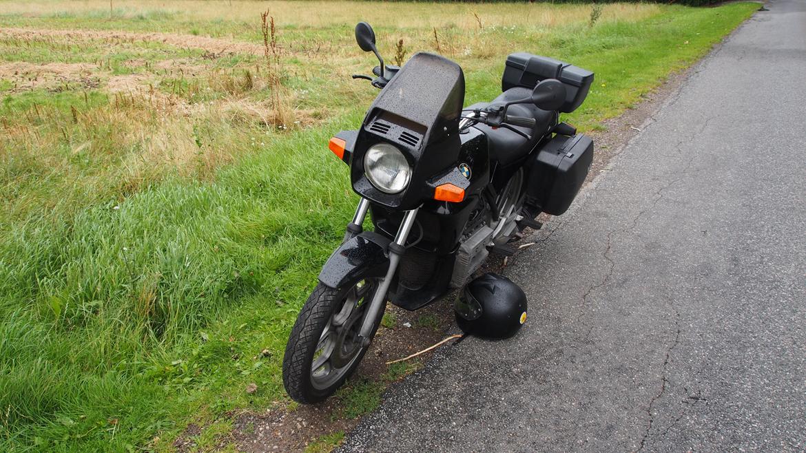 BMW K75C - C model, så har en lille vindskærm billede 11
