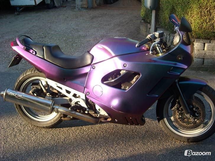 Suzuki Gsx 600 f - før plastic dip, og før skorstenen blev hævet billede 2