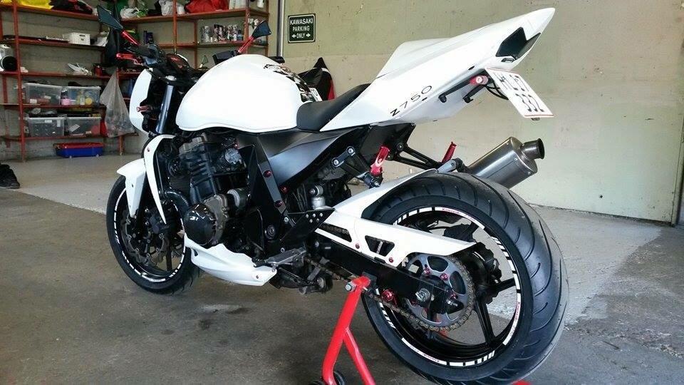 Kawasaki Z750 billede 13
