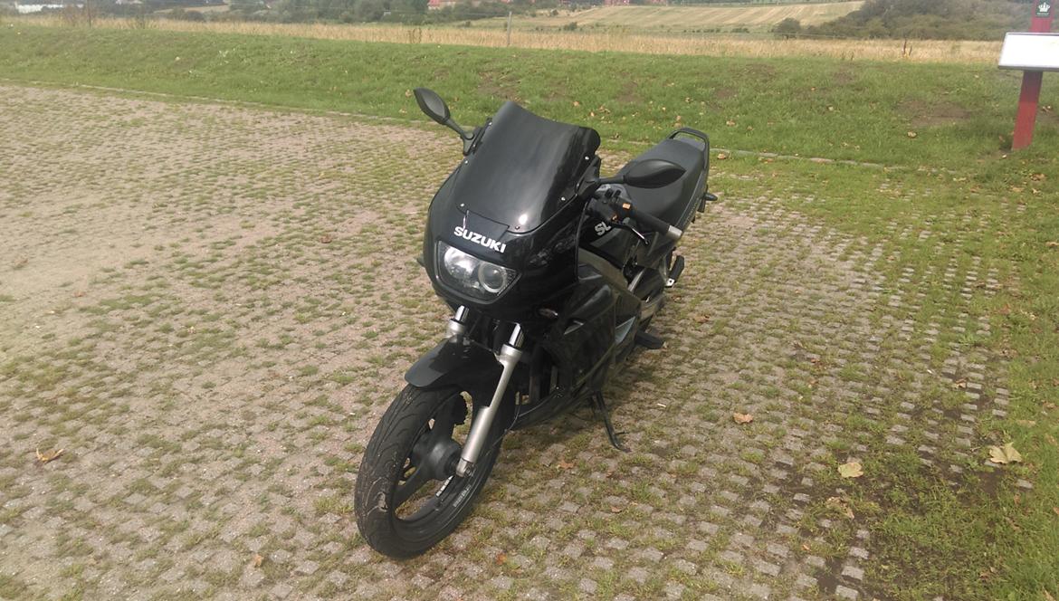 Suzuki GS 500E - nyeste billede. med de nye spejle og kåbeglas.  billede 13