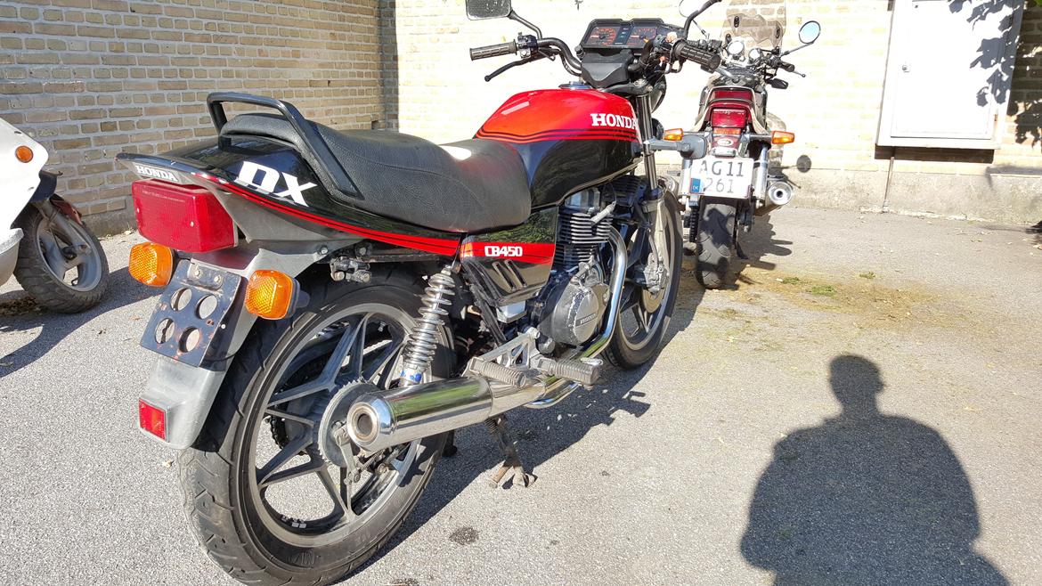 Honda cb 450 dx billede 3