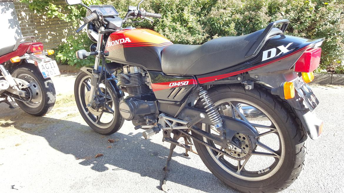 Honda cb 450 dx billede 4