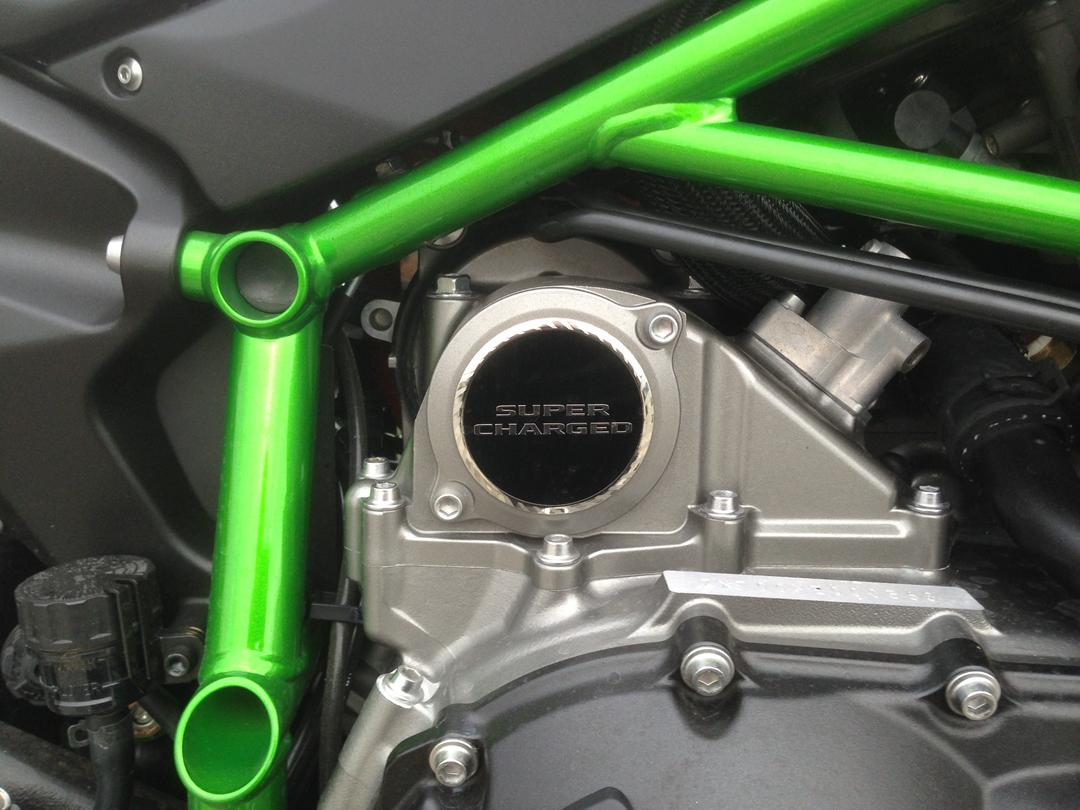 Ordsprog Energize Kent Kawasaki Ninja H2 "Hulk" - 2015 - H2 er baseret på Kawasaki's p...