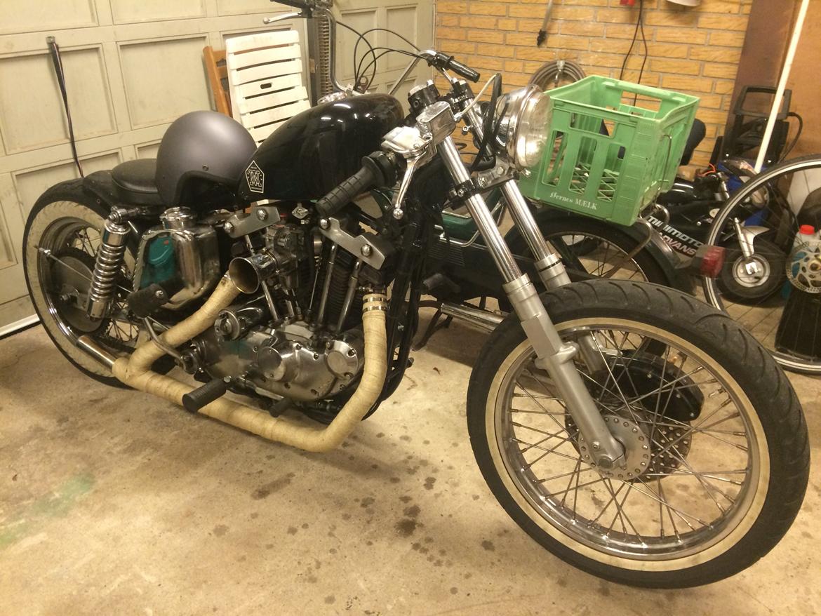 Harley Davidson Sportster 1000cc (Ironhead) (SOLGT) - nu med powerwrap billede 2