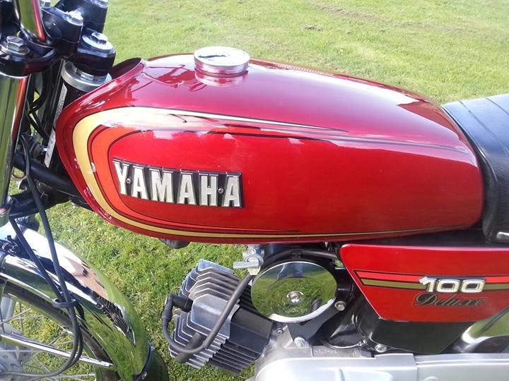 Yamaha YB 100 Deluxe (yamaha 4g) billede 3