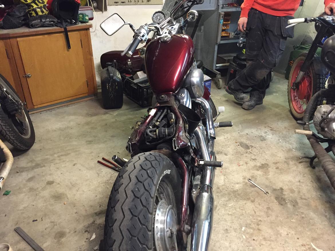 Honda VT600 C  Bobber billede 13