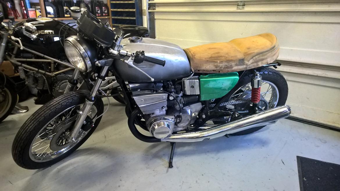 Suzuki GT 550' NU TOTALSKADET :-( - Prøvesamling billede 15