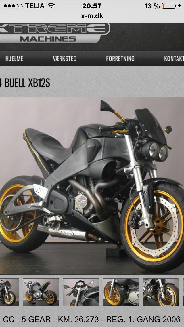 Buell Xb12s liightning billede 1