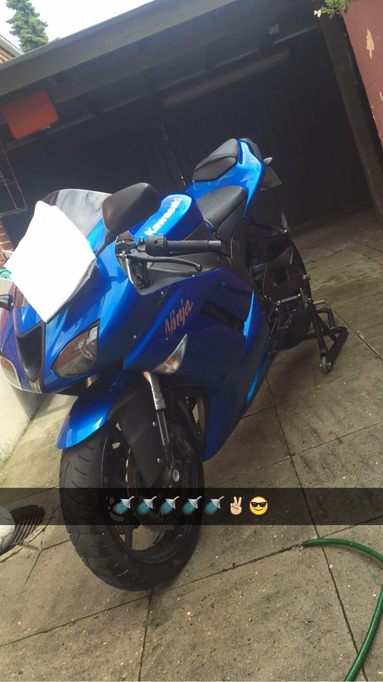 Kawasaki Ninja zx6r billede 1
