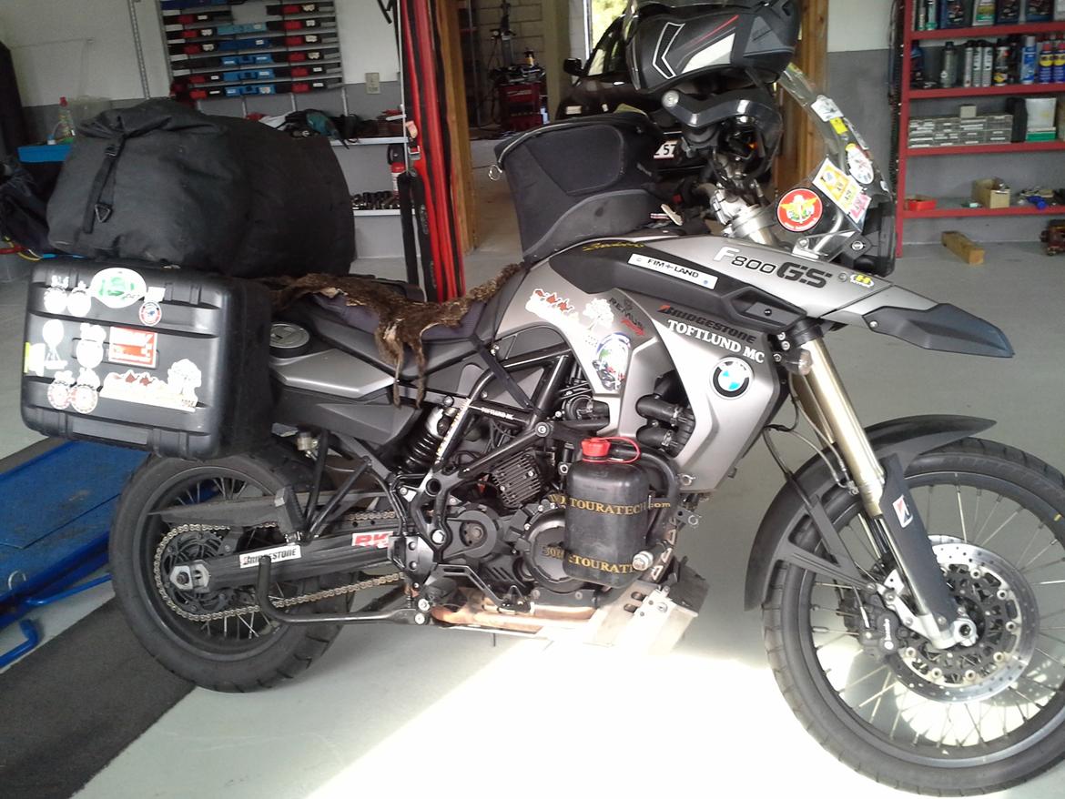 BMW F800 GS - Har kørt 102 00 km nu. har lige været til FIM Mototour of Nations i Italien, Montecarlo, Frankrig billede 32