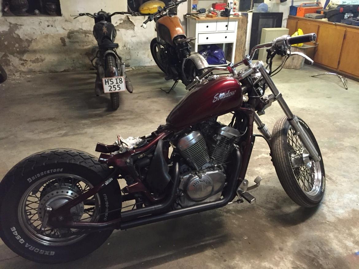 Honda VT600 C  Bobber billede 16