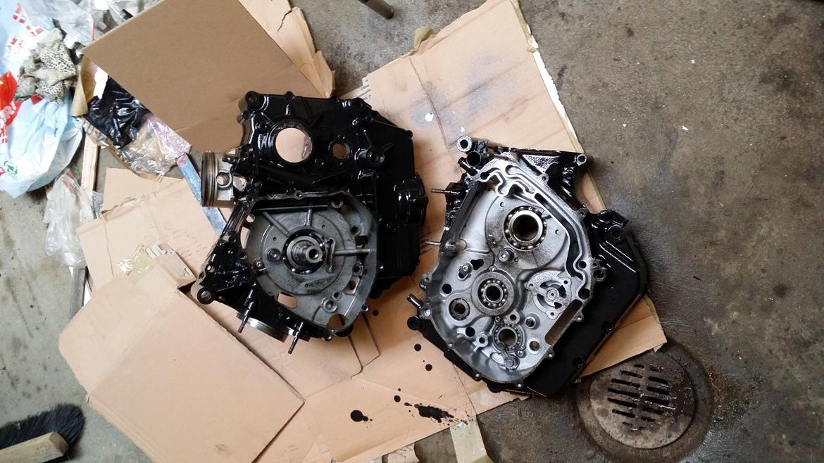 Hyosung gt 650 n - projekt begyndt billede 9