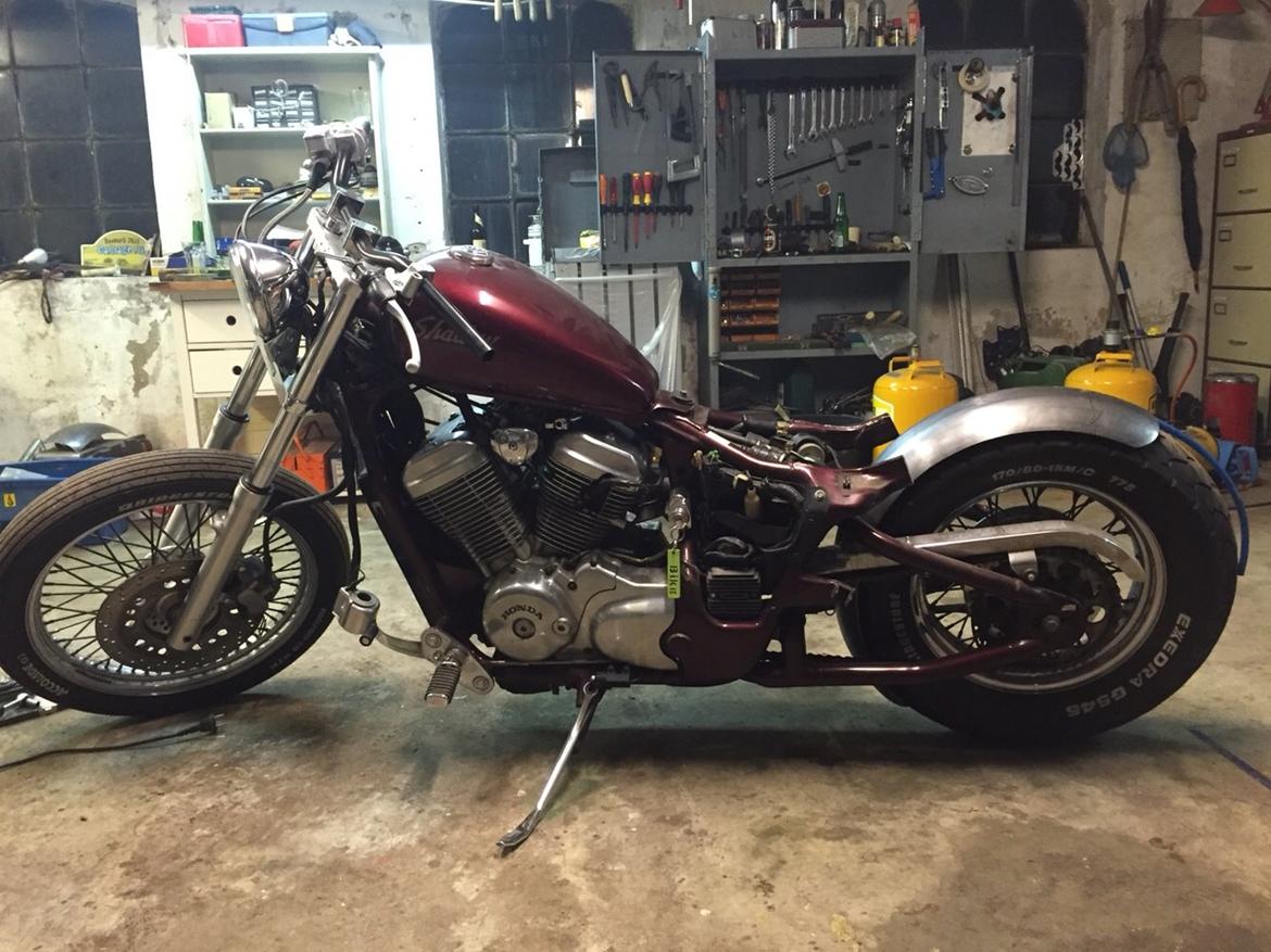 Honda VT600 C  Bobber billede 17