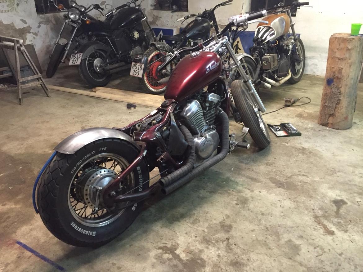 Honda VT600 C  Bobber billede 20