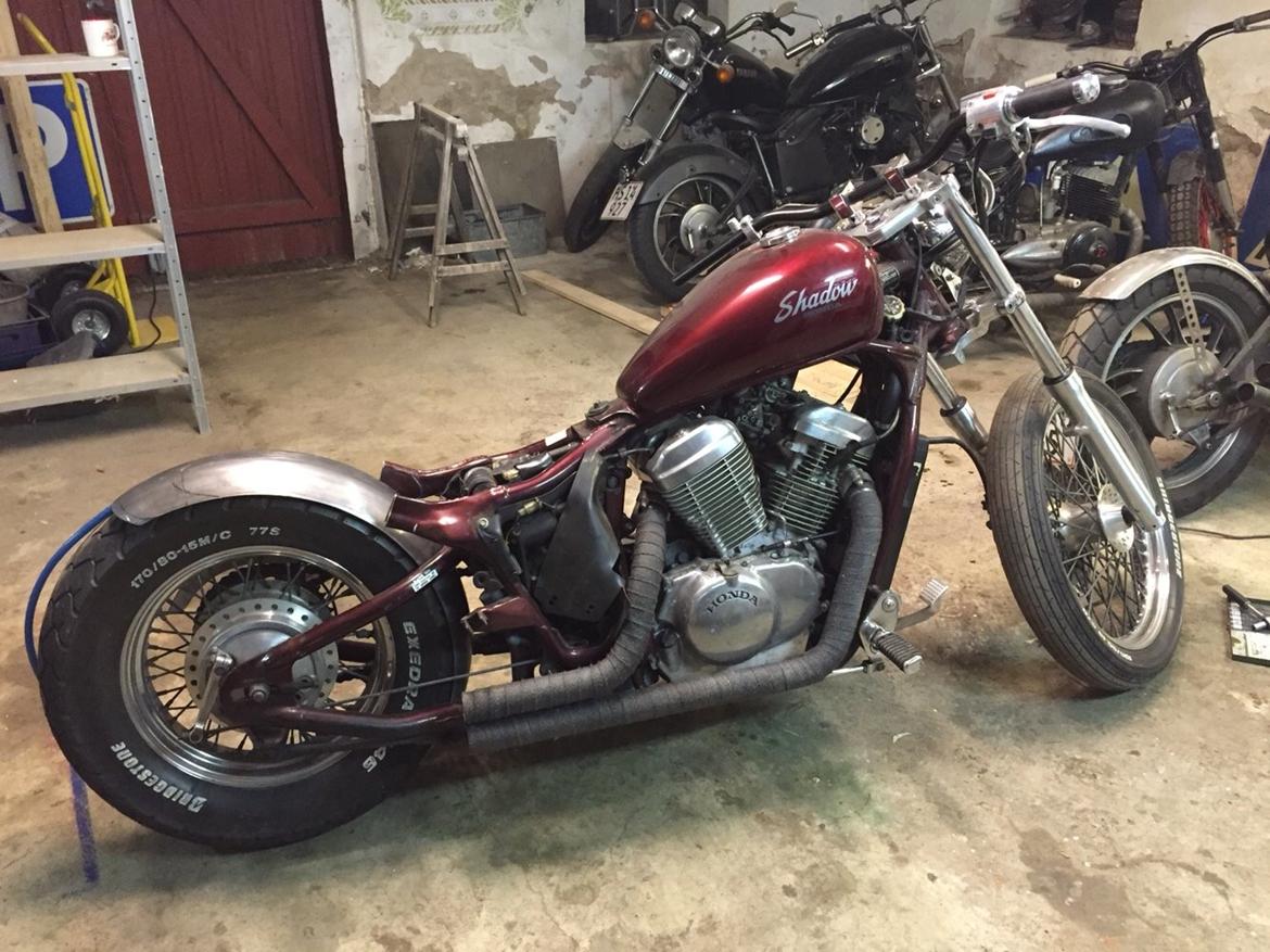 Honda VT600 C  Bobber billede 21