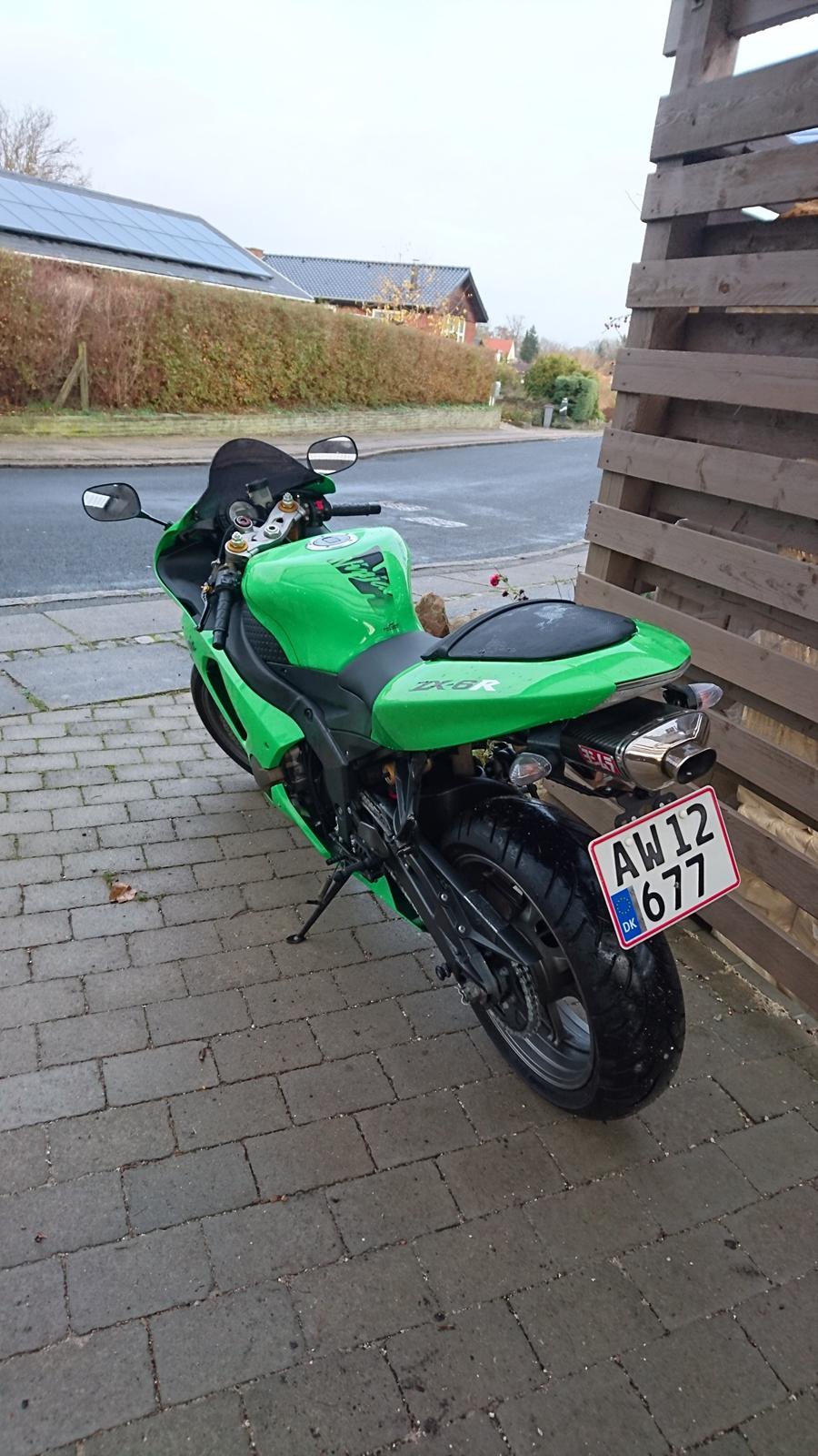 Kawasaki ZX6R 636 *Solgt* billede 8